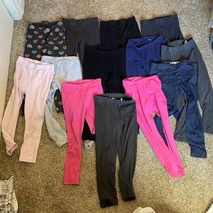 Bundle of 13 leggings